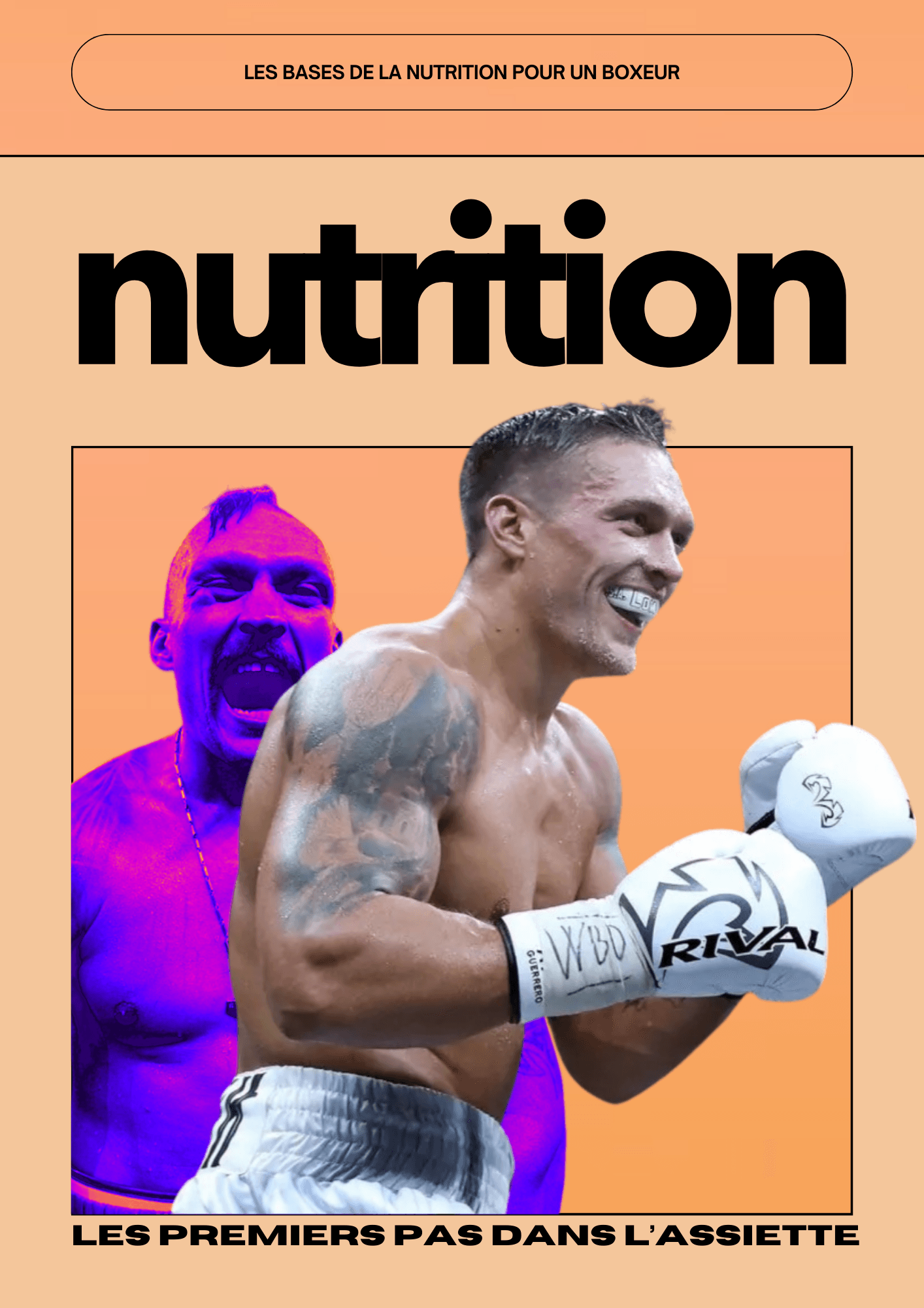 Couverture du guide nutrition FIGHTBACK