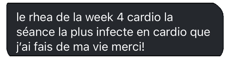 Capture d’un message client MB PREPA